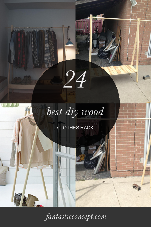 24 Best Diy Wood Clothes Rack Home, Family, Style and Art Ideas